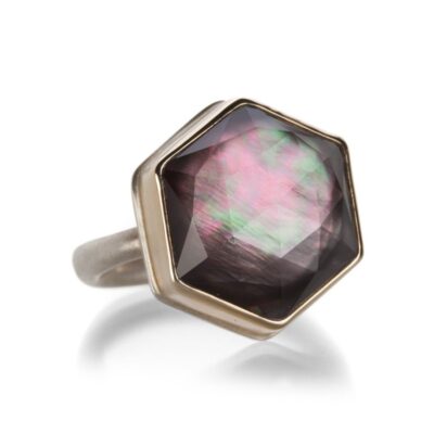 Rings Jamie Joseph  | Rock Crystal And Mother Of Pearl Ring