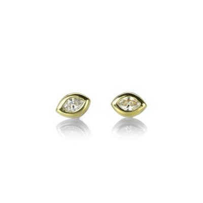 Earrings Diana Mitchell  | Marquise Diamond Studs