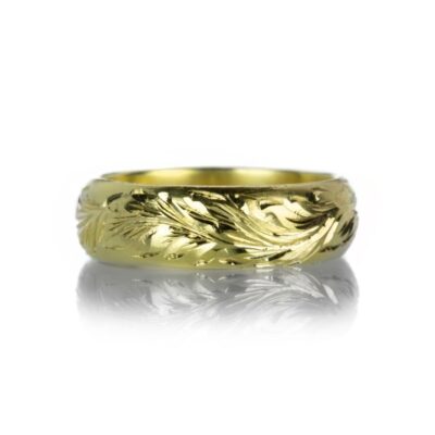 Rings Diana Mitchell  | Engraved Vine Band