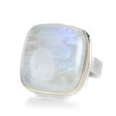 Rings Jamie Joseph  | Square Rainbow Moonstone Ring