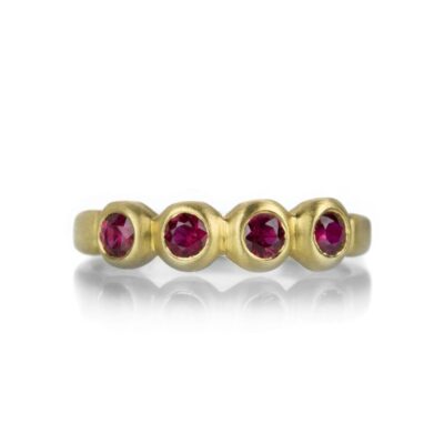 Rings Marian Maurer  | Medium Ruby Porch Skimmer Band