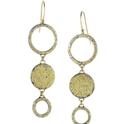 Earrings Kate Maller  | Dusted Orb Statement Earrings