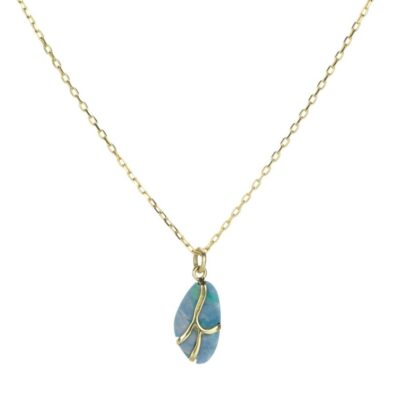 Necklaces Rachel Atherley  | Opal Doublet Butterfly Pendant Necklace