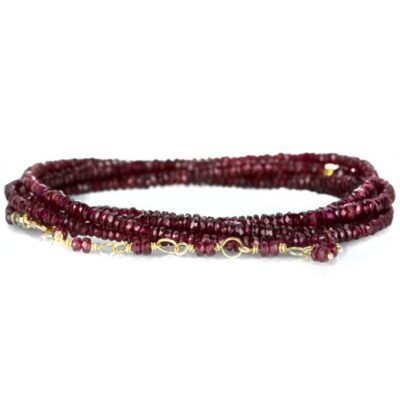 Bracelets Anne Sportun  | 18K Ruby Wrap Bracelet