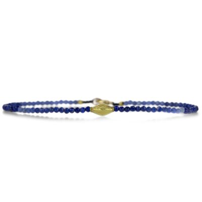 Bracelets Margaret Solow  | Sodalite And Gold Bead Bracelet