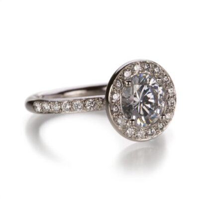 Rings Edward Burrowes  | Diamond Halo Ring