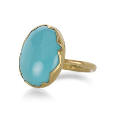 Rings Annette Ferdinandsen  | Sleeping Beauty Turquoise Ring