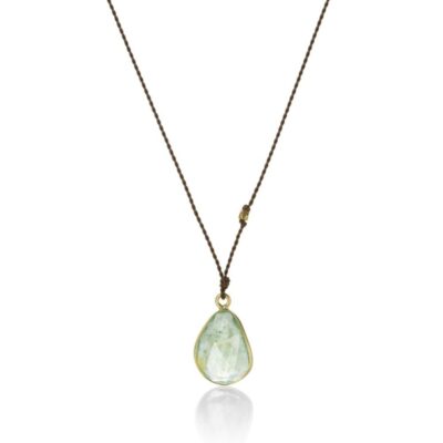 Necklaces Margaret Solow  | Small Green Tourmaline Necklace