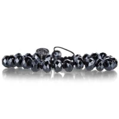 Bracelets Joseph Brooks  | 8Mm Faceted Hematite Rondelle Bracelet