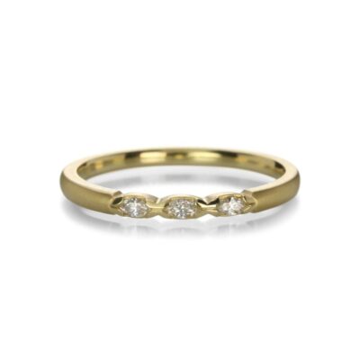 Rings Anne Sportun  | Marquise Diamond Gold Band