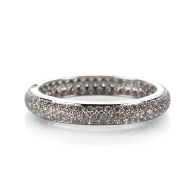 Rings Sethi Couture  | Pave Diamond Tire Band