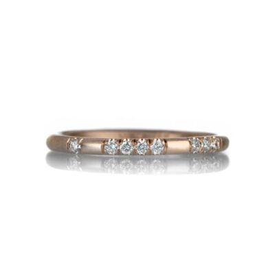 Rings Nicole Landaw  | 14K Rose Gold I Love You Band