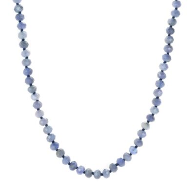 Necklaces Joseph Brooks  | Tanzanite Beaded Necklace – 18″