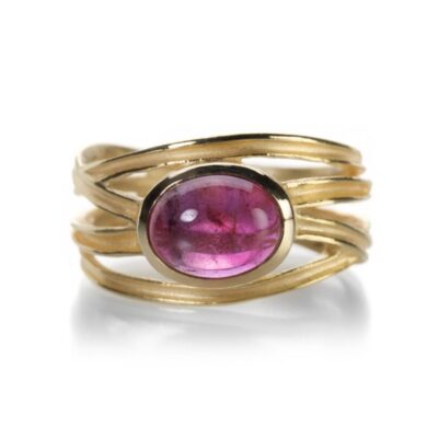 Rings Barbara Heinrich  | Pink Tourmaline Wrap Ring