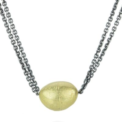 Necklaces John Iversen  | Small Pebble Pendant Necklace