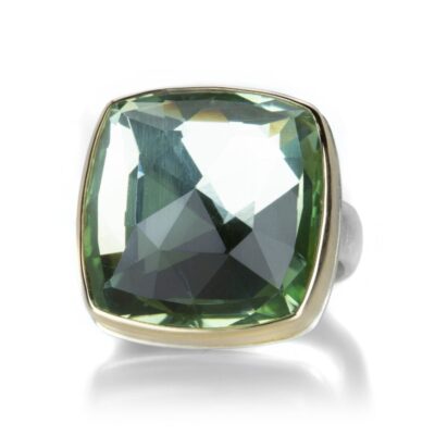 Rings Jamie Joseph  | Square Mint Quartz Ring