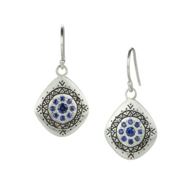 Earrings Adel Chefridi  | Blue Sapphire Memories Earrings