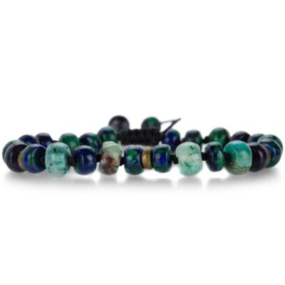 Bracelets Joseph Brooks  | Chrysocolla & Malachite Azurite Bracelet