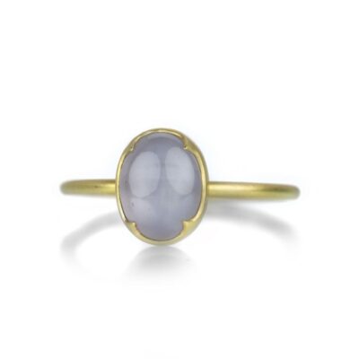 Rings Gabriella Kiss  | Oval Mauve Star Sapphire Ring