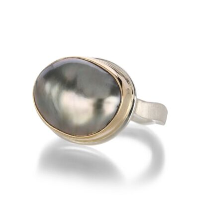 Rings Jamie Joseph  | Asymmetrical Tahitian Pearl Ring