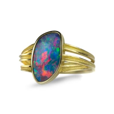 Rings Barbara Heinrich  | Australian Opal Doublet Ring