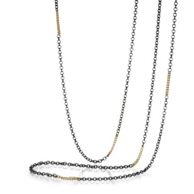 Necklaces Amali  | Gold Station Necklace