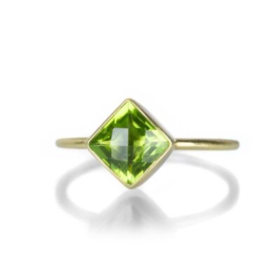 Rings Gabriella Kiss  | Cushion Peridot Ring