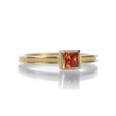 Rings Barbara Heinrich  | Orange Sapphire Ring