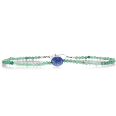 Bracelets Margaret Solow  | Emerald And Blue Sapphire Bracelet