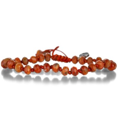 Bracelets Joseph Brooks  | 6Mm Faceted Fire Jasper Bracelet