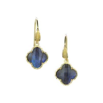 Earrings Barbara Heinrich  | Small Clover Labradorite Earrings