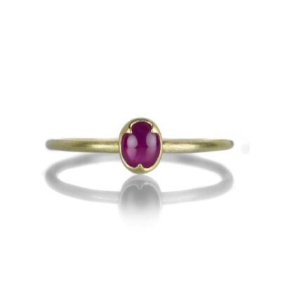 Rings Gabriella Kiss  | Oval Ruby Ring