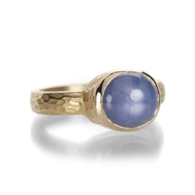 Rings Barbara Heinrich  | Star Sapphire Carved Glacier Ring