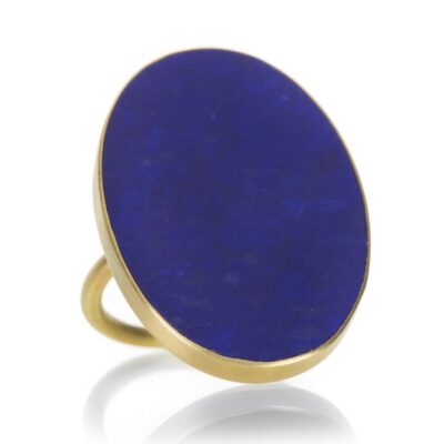 Rings Gabriella Kiss  | Large Lapis Slab Ring