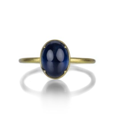 Rings Gabriella Kiss  | Blue Sapphire Cabochon Ring