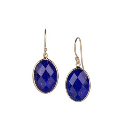 Earrings Margaret Solow  | 14K Lapis Drop Earrings