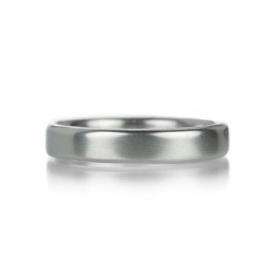 Rings Marian Maurer  | Platinum Rounded Band