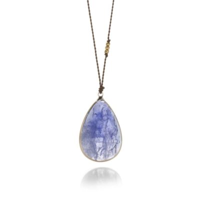 Necklaces Margaret Solow  | Rose Cut Tanzanite Necklace