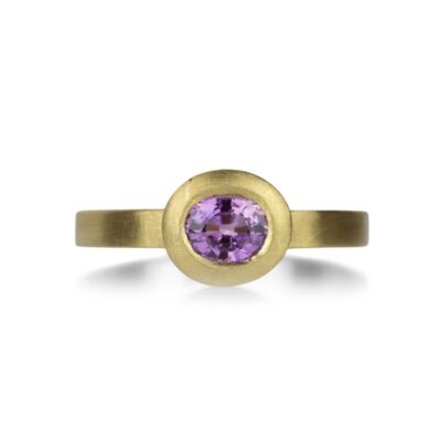 Rings Marian Maurer  | Purple Sapphire Callista Ring