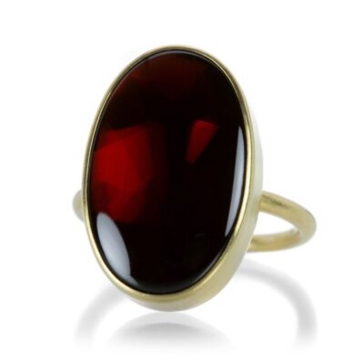 Rings Gabriella Kiss  | Oval Almadine Garnet Ring