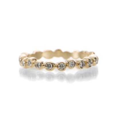 Rings Nicole Landaw  | Waving Diamond Eternity Band