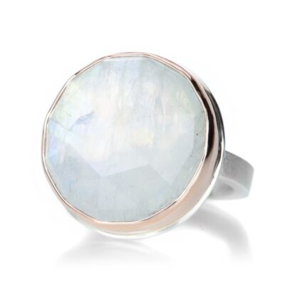 Rings Jamie Joseph  | Round Rainbow Moonstone Ring