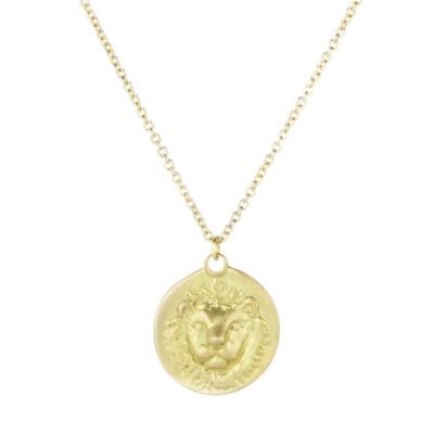 Necklaces Marian Maurer  | 16″ Leo Pendant Necklace