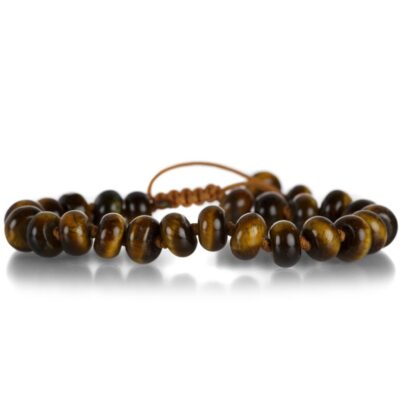 Bracelets Joseph Brooks  | 8Mm Smooth Tiger’S Eye Bracelet