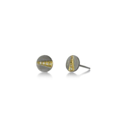 Earrings Annie Fensterstock  | Wave Crest Studs