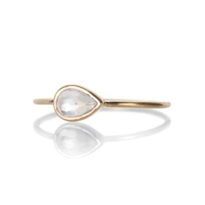 Rings Margaret Solow  | Pear Shaped Moonstone Ring