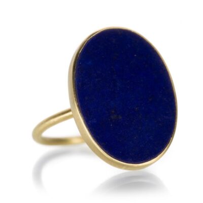 Rings Gabriella Kiss  | Oval Lapis Slab Ring