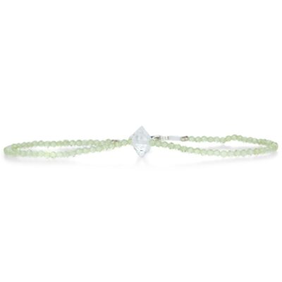 Bracelets Margaret Solow  | Peridot And Herkimer Bracelet