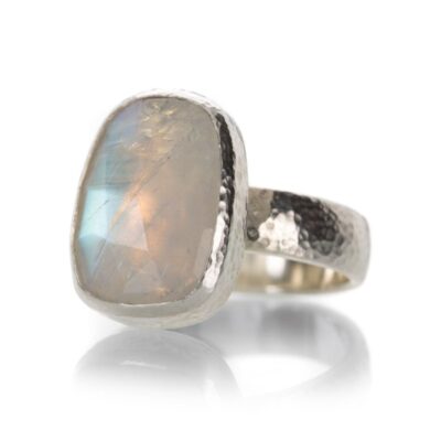 Rings Gurhan  | Sterling Silver Rainbow Moonstone Ring