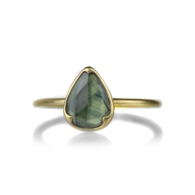 Rings Gabriella Kiss  | Pear Green Sapphire Ring